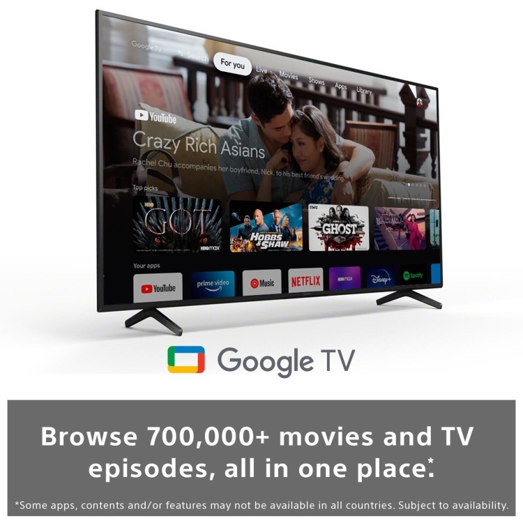 Sony X81J BRAVIA 65 Inch 4K HDR Google Smart TV