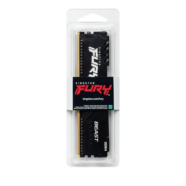 Kingston FURY Beast 8GB 1x8GB DIMM 2666MHz DDR4 Desktop Memory