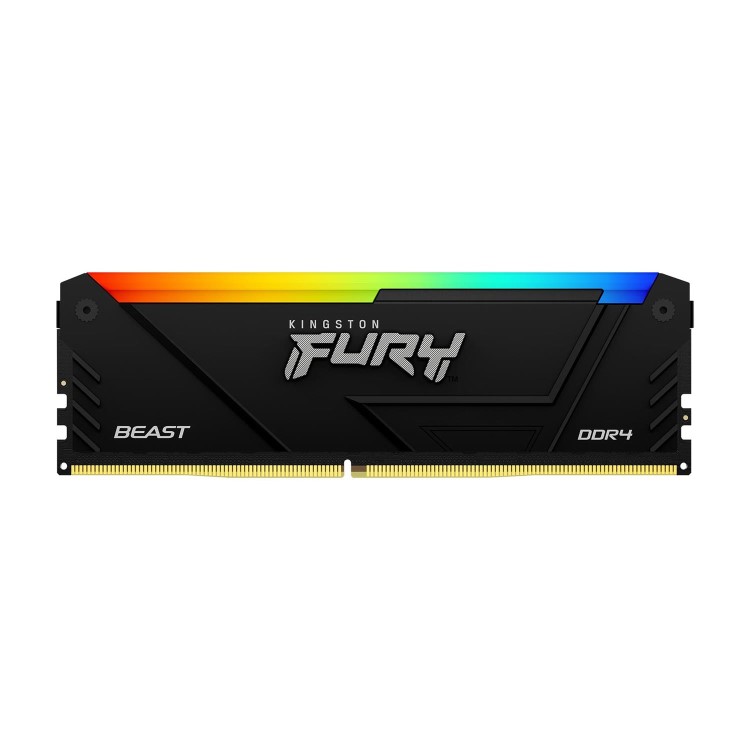 Kingston FURY Beast RGB 16GB (2x8GB) 3200MHz DDR4 Desktop Memory