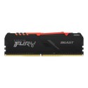 KF432C16BBAK2/16 Kingston FURY Beast RGB 16GB DDR4 2x8 GB 3200Mhz DIMM Desktop Memory