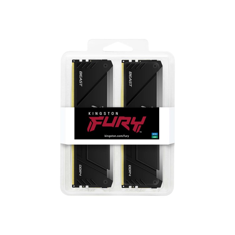 Kingston FURY Beast 32GB (2x16GB) DIMM 3600MT/s DDR4 Desktop Memory