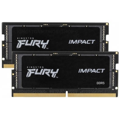 Kingston 32GB (2x16GB) SO-DIMM 5600MHz DDR5 Laptop Memory