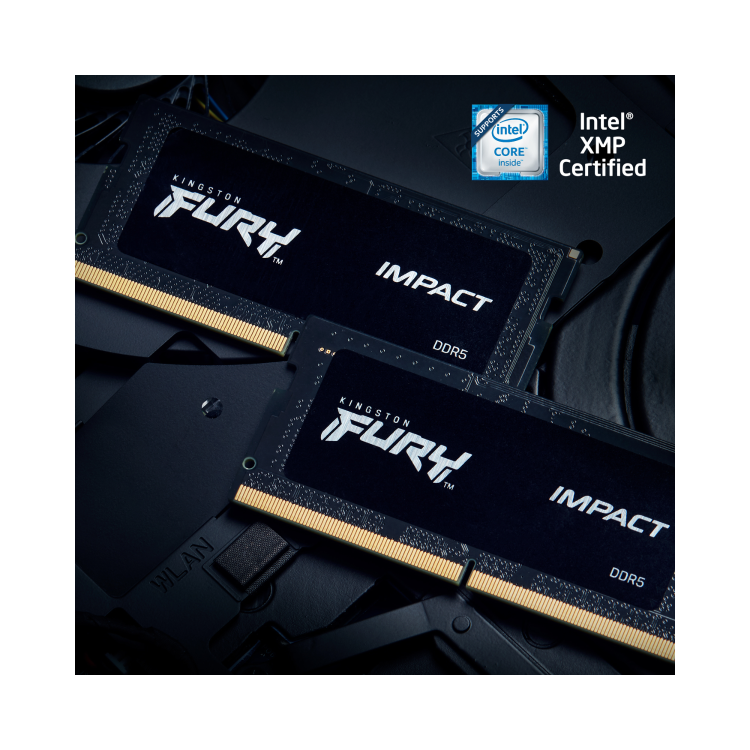Kingston FURY Impact 64GB (2x32GB) SO-DIMM 5600MHz DDR5 Laptop Memory
