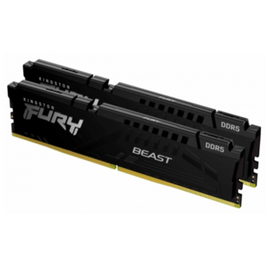 Kingston FURY Beast 64GB (2x32GB) DIMM 6000MT/s DDR5 Desktop Memory