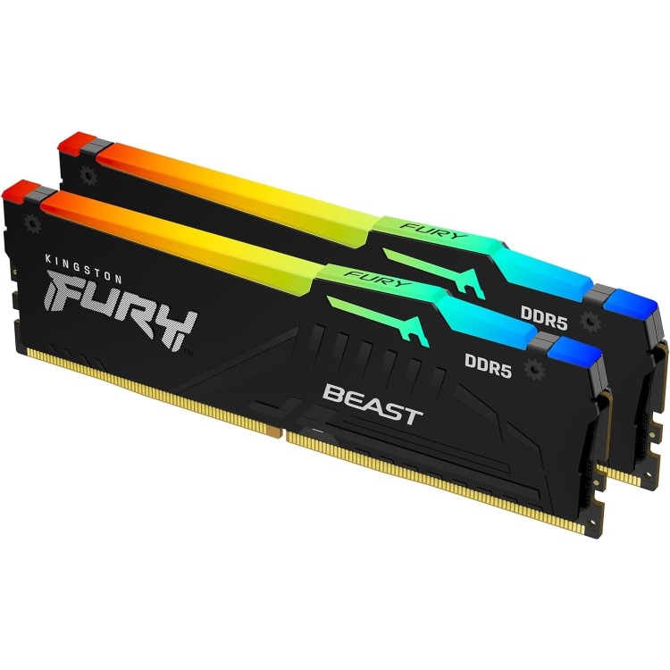 Kingston FURY Beast 32GB (2x16GB) DIMM 6400MT/s DDR5 Desktop Memory