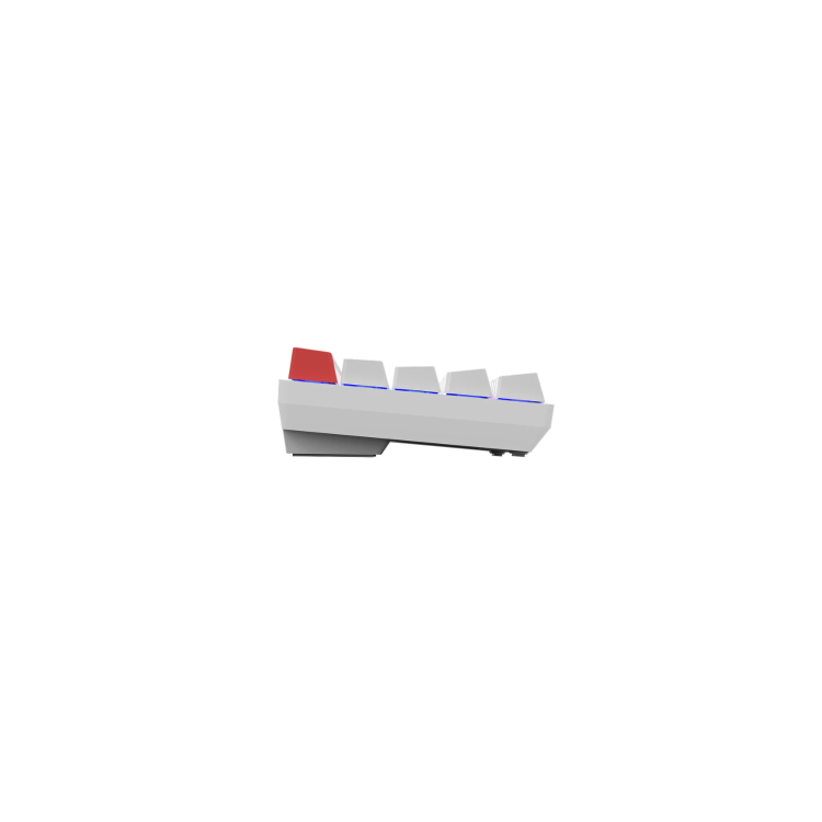 Marvo Scorpion KG933G Saber 61 Wired Mechanical RGB 60% UK Layout Gaming Keyboard White