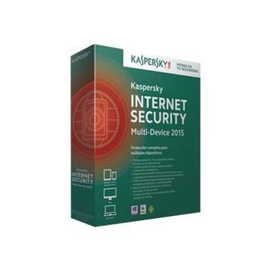 Kaspersky Internet Security 2015 Multi Device 3 User 1 Year Retail DVD Box UK