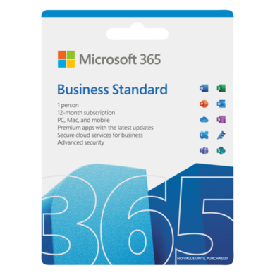 Microsoft 365 Business Standard 1 User 1 Year Subscription - Digital Download