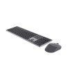 Dell Premier Multi-Device Wireless Keyboard and Mouse Combo Grey