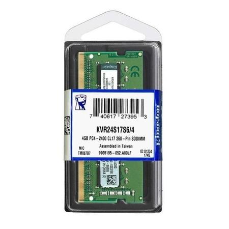 Refurbished Kingston 4GB DDR4 2400MHz Non-ECC SO-DIMM Memory