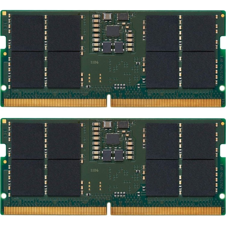 Kingston 32GB (2x16GB) SO-DIMM 5200MHz DDR5 Laptop Memory
