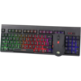 GRADE A1 - Marvo Scorpion KW512 Keyboard and Mouse Wireless Combo with 7 Light Modes