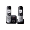 Panasonic KX-TG6822EB Cordless Telephone with Answer Machine - Twin