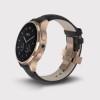 Vector Luna Smart Watch - Rose Gold Case with Black Crocodile Strap 