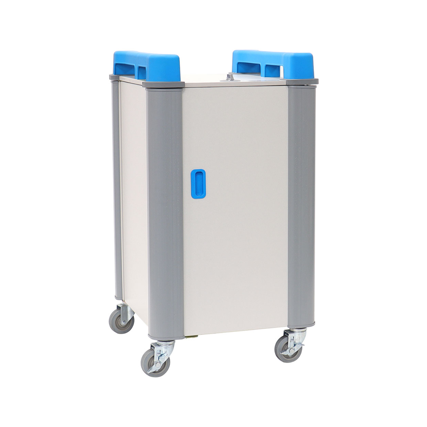 Vertical Compact 16 Laptops or Chromebooks Tablets up to 17 Charging Trolley