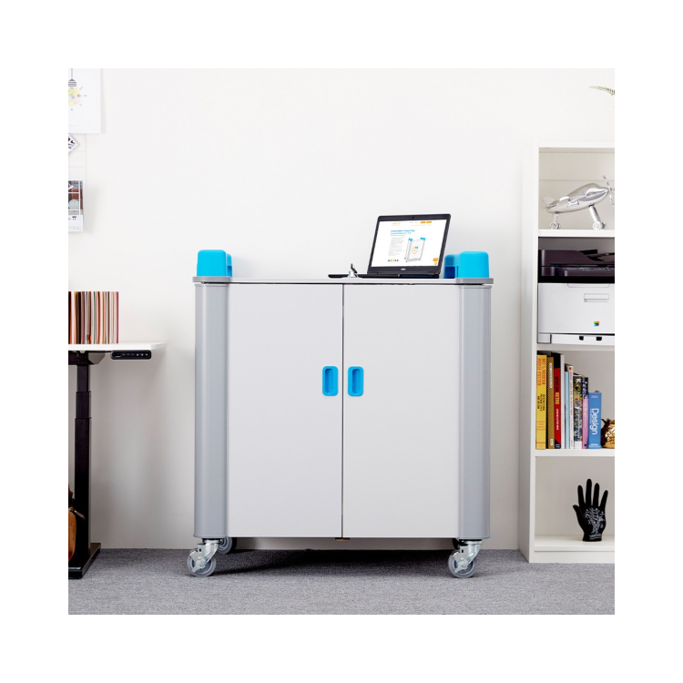 LapCabby 32 Laptops or Chromebooks up to 17? Vertical Charging Trolley