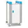 LapCabby 10V - 10 laptops or chromebooks up to 19' - vertical storage 2 Sliding shelves