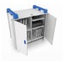 LapCabby 15V - 15 Port Vertical Laptop Charging Trolley