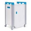 LapCabby 16 Laptops or Chromebooks and Tablets up to 19&quot; Sliding Tray Charging Trolley