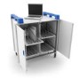 LapCabby 16V - 16 laptops or chromebooks up to 19' - vertical storage 4 Sliding shelves