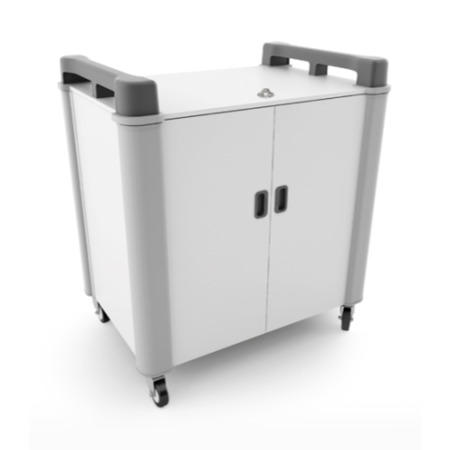 LapCabby 15V - 15 Port Vertical Laptop Charging Trolley
