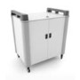 LapCabby 15V - 15 Port Vertical Laptop Charging Trolley