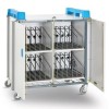 LapCabby 20V - 20 laptops or chromebooks up to 19&#39; - vertical storage 4 Sliding shelves