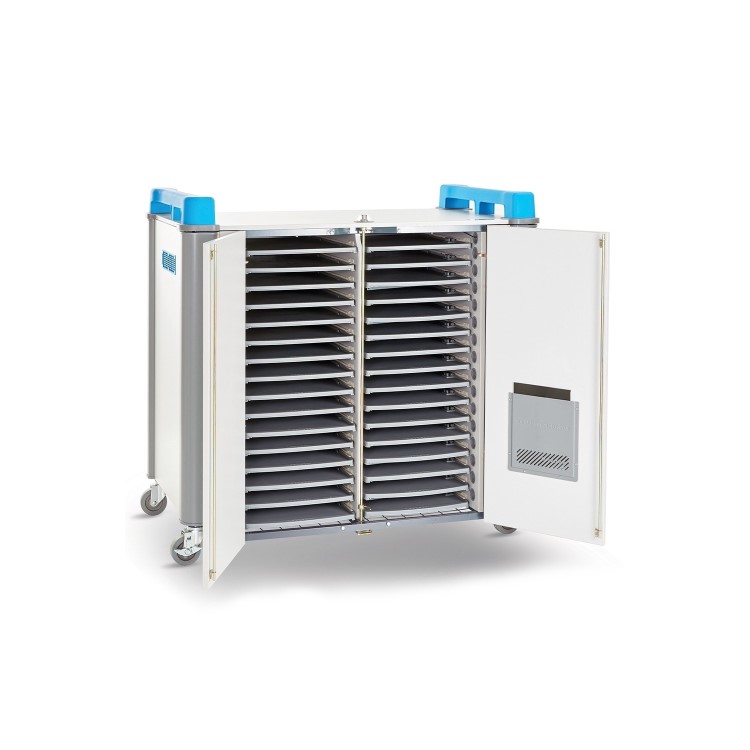 LapCabby 32H Laptops or Chromebook and Tablets up to 19" Charging Trolley