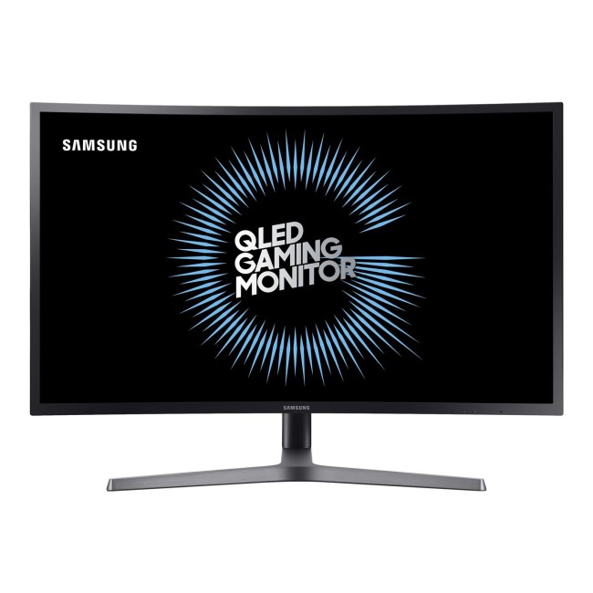 Box Opened Samsung 32" C32HG70 2K Quad HD 144Hz 1ms Curved Gaming Monitor 