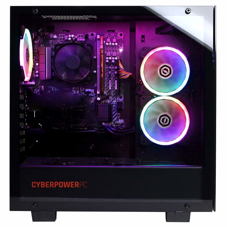 CyberPower Straton Core i5-10400F GTX 1660 Super 8GB 240GB + 1TB HDD Windows 10 Gaming PC