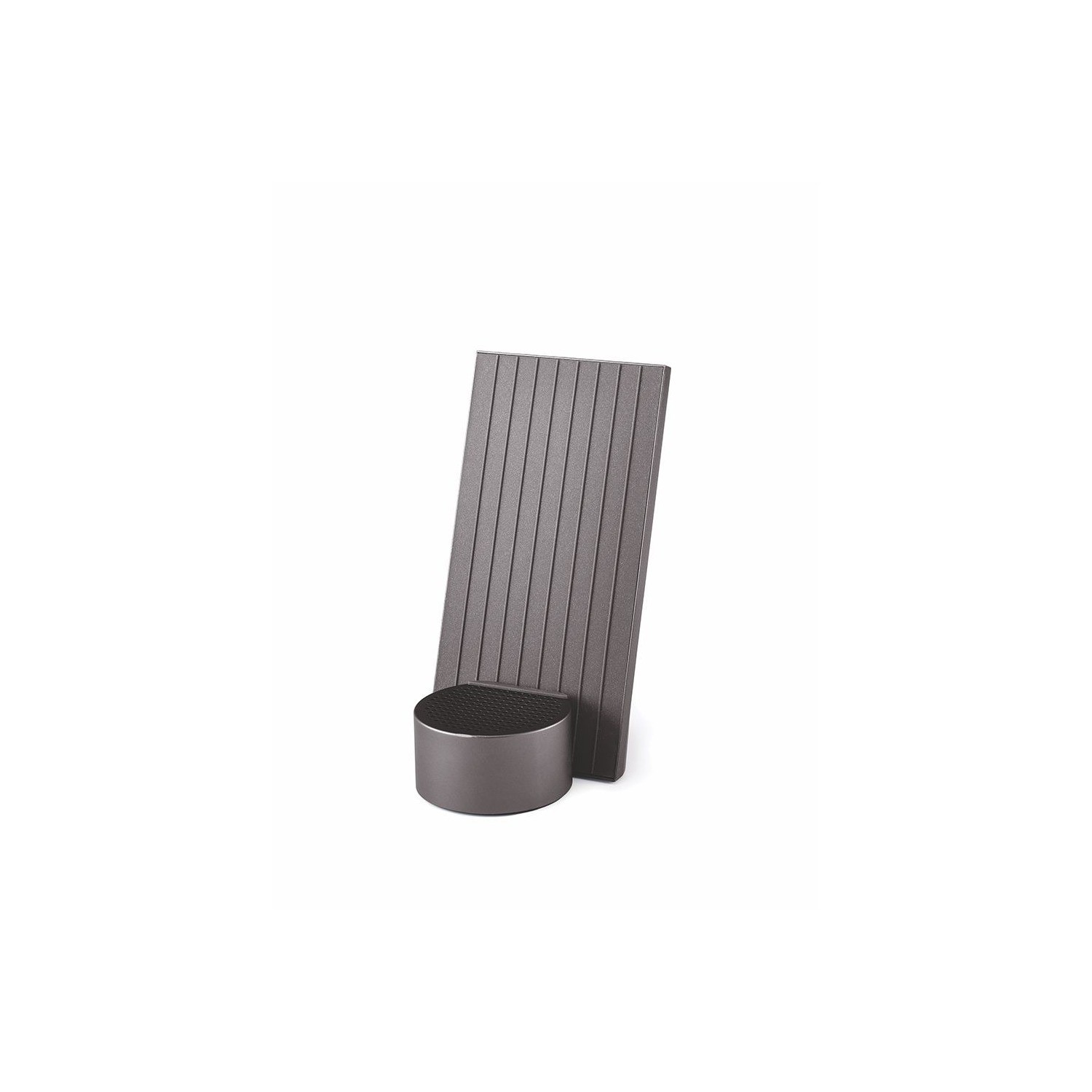 City Energy Wireless Charging Station Bluetooth Speaker Gun Metal