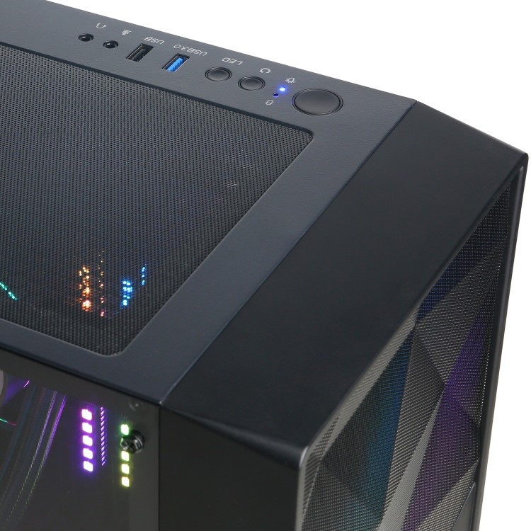 CyberpowerPC Eurus Intel Core i3-12100F NVIDIA GeForce RTX 3050 8GB RAM 500GB SSD Windows 11 Home Gaming PC 