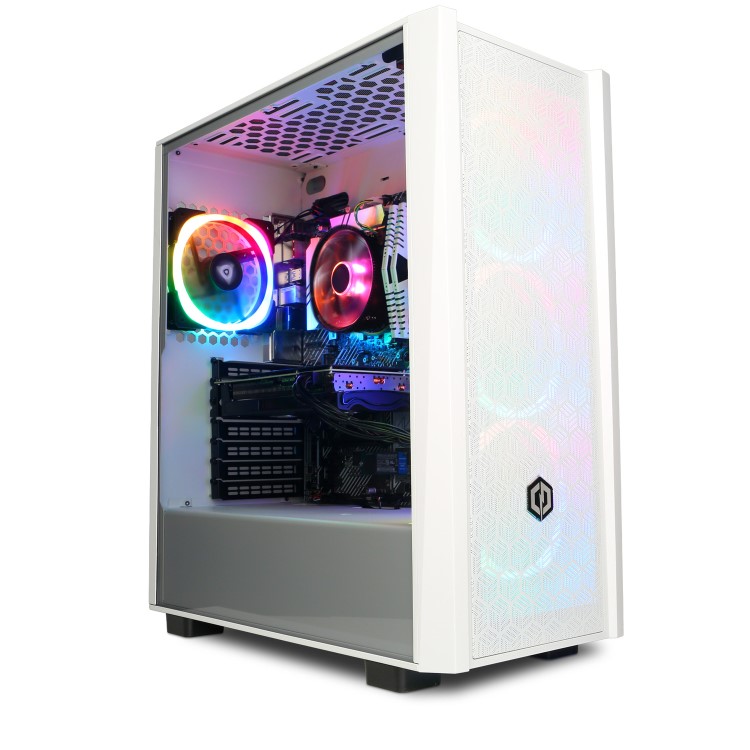 CyberPowerPC Ark AMD Ryzen 5 4500 16GB RAM 500GB SSD RTX 5060 Windows 11 Home Gaming PC