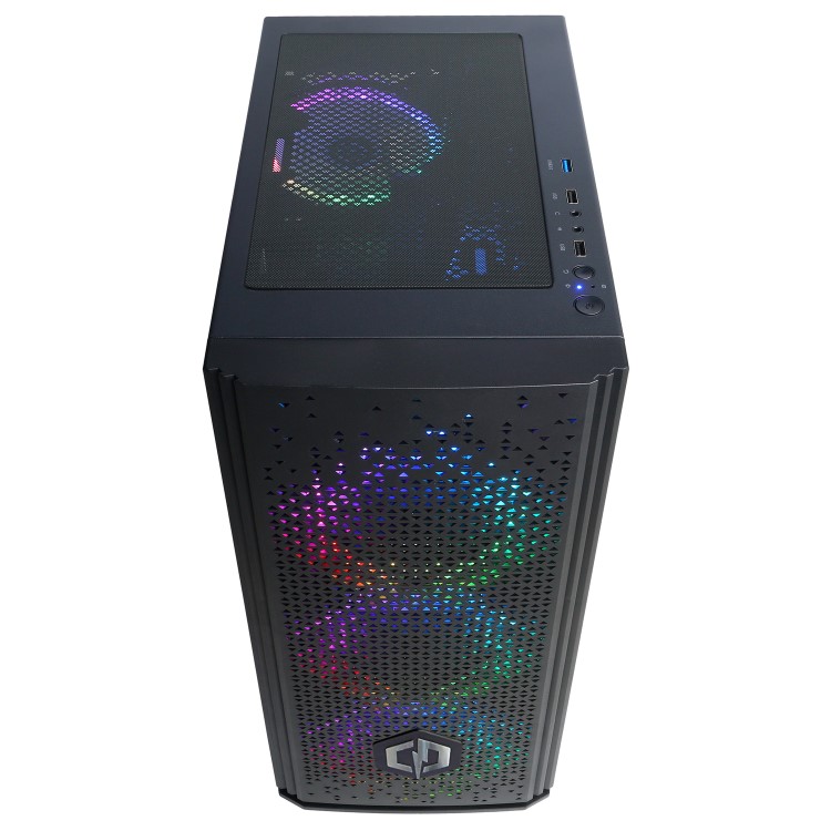 CyberPowerPC Blaze AMD Ryzen 5 5500 RTX 4060 16GB RAM 1TB M.2 SSD Gaming PC Bundle