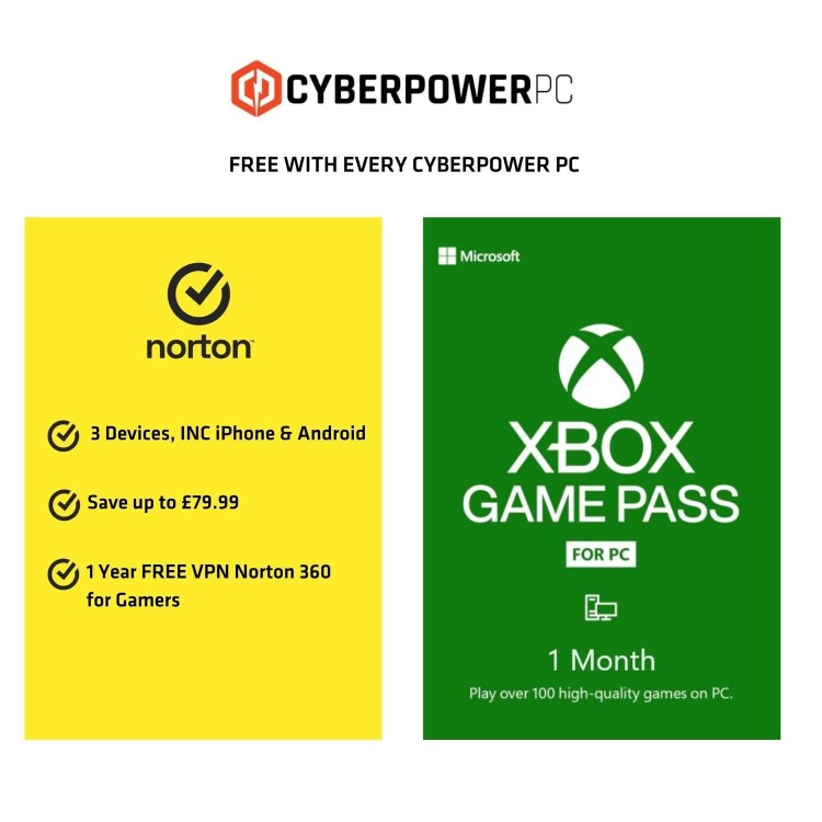 CyberPowerPC Amethyst Intel Core i5-12400F GeForce RTX 4060 16GB RAM 1TB SSD + 23.8" FHD Gaming Monitor