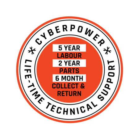 CyberPowerPC AMD Ryzen 7 9800X3D 32GB RAM 2TB SSD RTX 5070 Ti Windows 11 Gaming PC