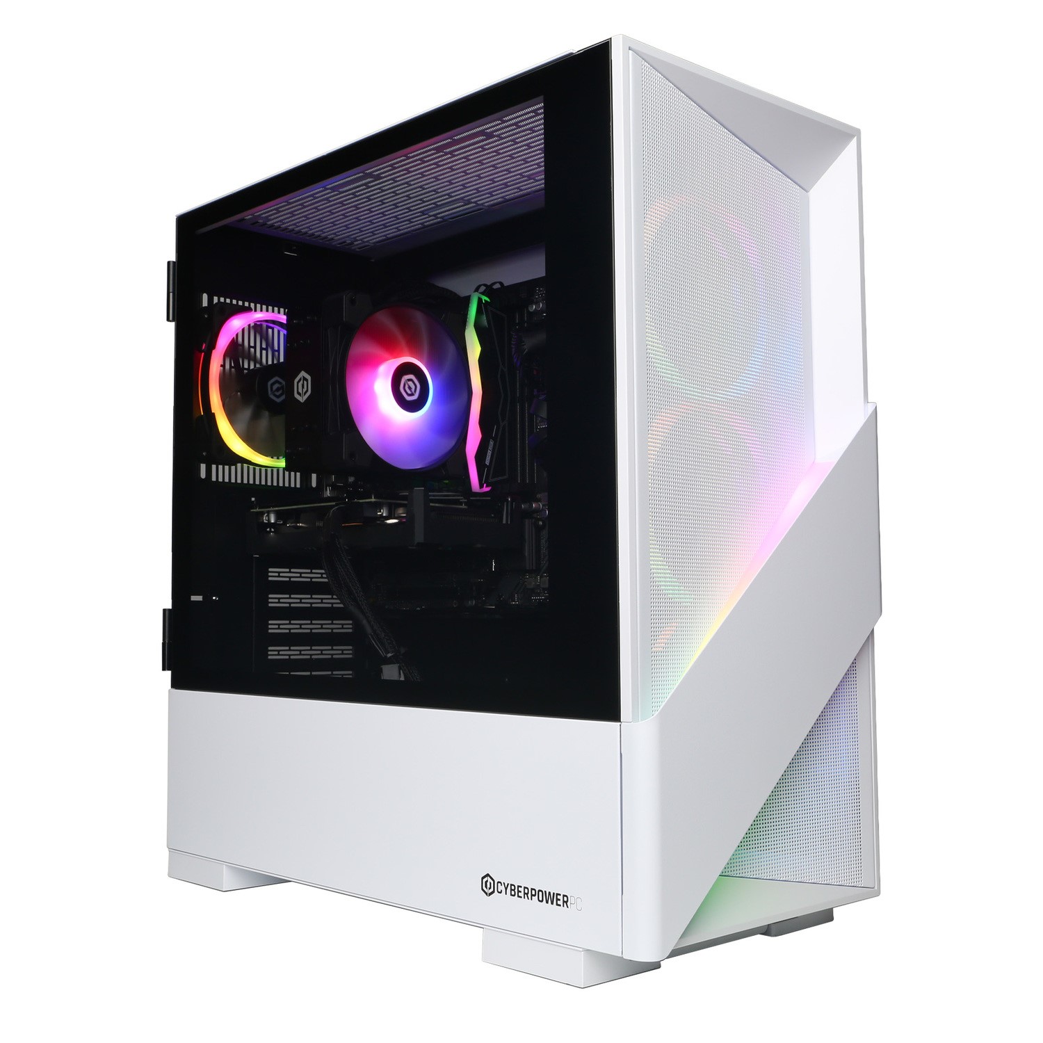 Cyberpowerpc Eluna Intel Core I5-14400F 16GB RAM 1TB SSD RTX 5050 Windows 11 Gaming Pc White, Laptops Direct - LD22254