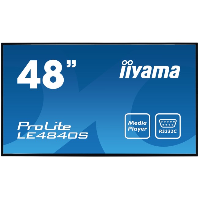 Iiyama LE4840S-B1 48&quot; Full HD LED Large Format Display