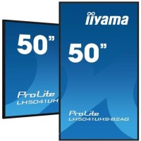 Iiyama 50" Professional Digital Signage display with 4K UHD resolution and 24/7 operating time