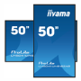 Iiyama 50" Professional Digital Signage display with 4K UHD resolution and 24/7 operating time