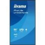 Iiyama 50" Black Large Format Display 4K UHD 500 cd/m2 24/7 2x HDMI