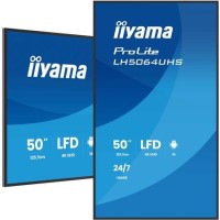 Iiyama 50" Black Large Format Display 4K UHD 500 cd/m2 24/7 2x HDMI