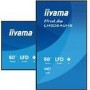 Iiyama 50" Black Large Format Display 4K UHD 500 cd/m2 24/7 2x HDMI