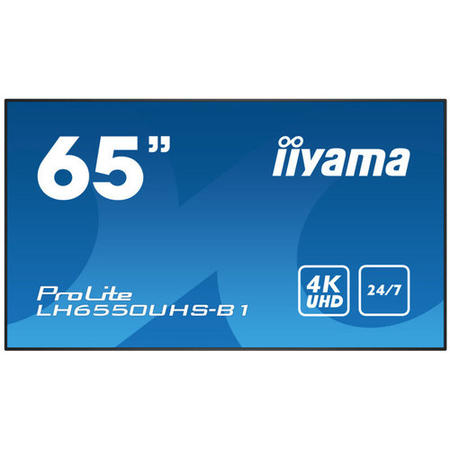 Iiyama LH6550UHS-B1 65" 4K Ultra HD Large Format Display