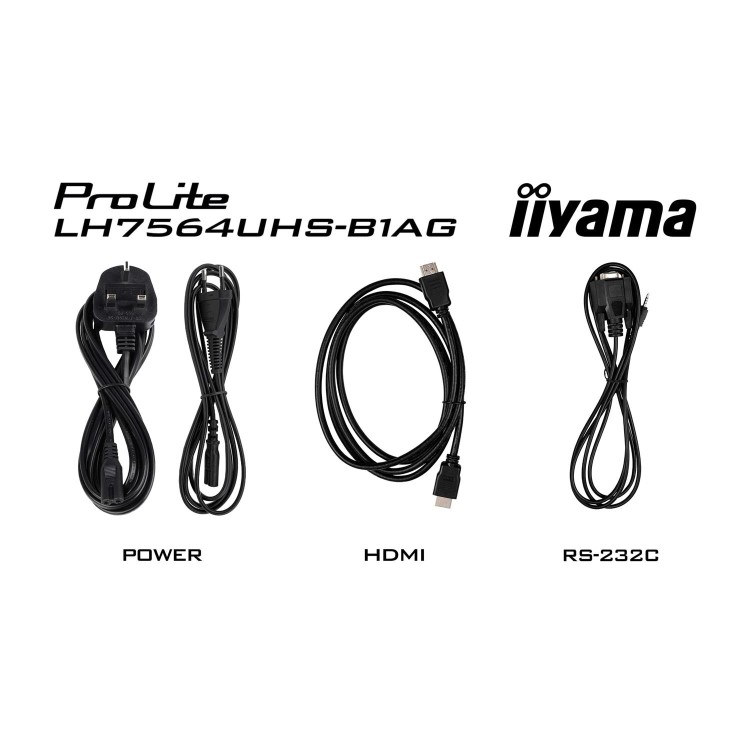 iiyama ProLite 75" 4K UHD Digital Signage Display