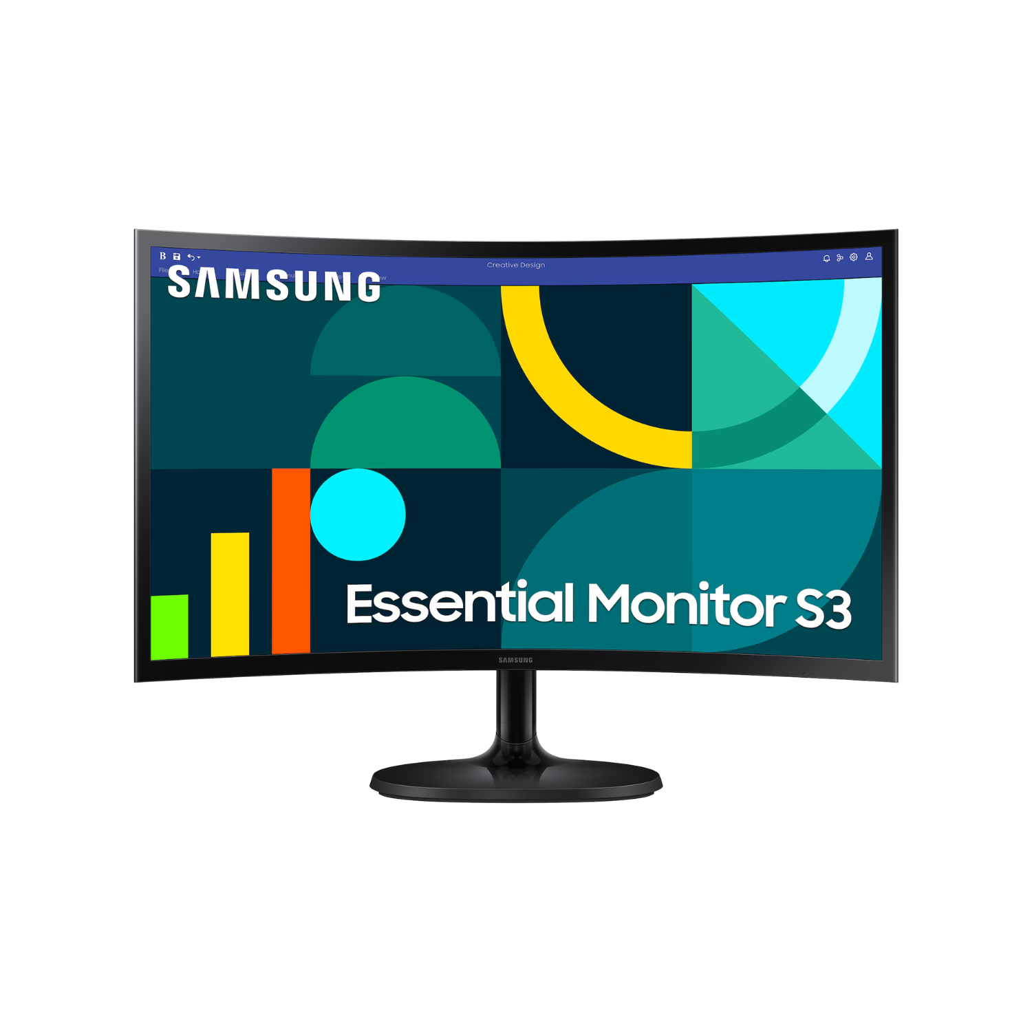 Samsung S36gd 24 Va Full Hd 100Hz Curved Monitor Black, Laptops Direct - LS24D360GAUXXU
