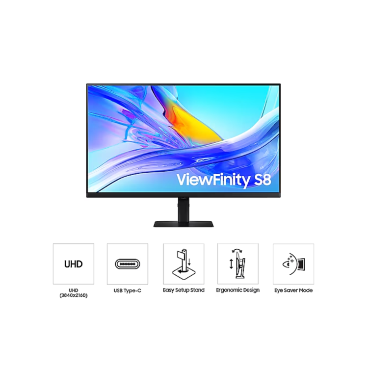 Samsung ViewFinity S80UD 27" IPS 4K DQHD USB-C Monitor
