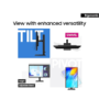 Samsung ViewFinity S80UD 32" VA 4K UHD USB-C Full Ergonomic Monitor 