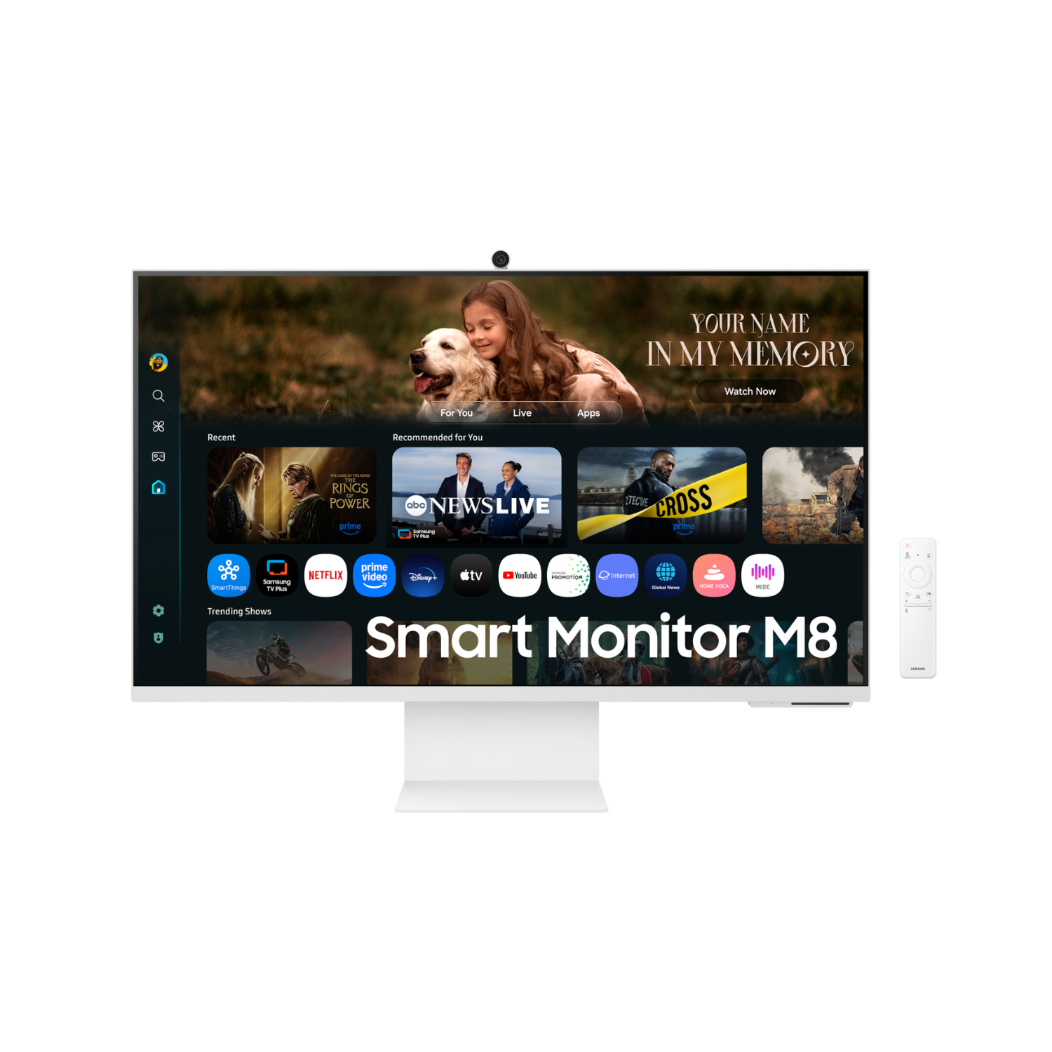 M8 M80F 32 VA 4K UHD USB C Smart Monitor