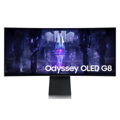 Samsung Odyssey G8 S34BG850SU 34" UWQHD OLED 175Hz FreeSync Curved Gaming Monitor